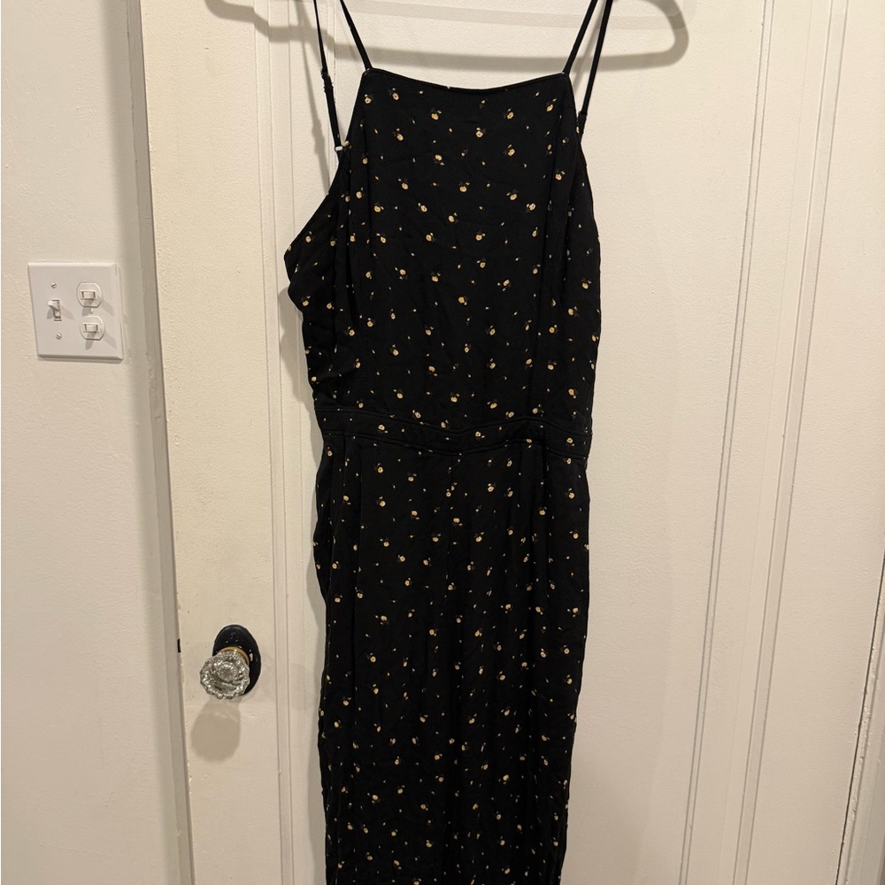 Black Floral Abercrombie Jumper